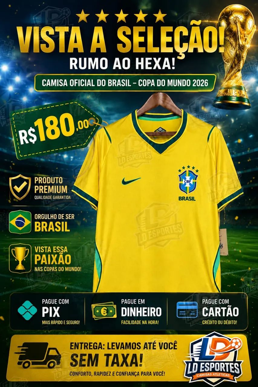 Camisas seleções  - Foto 2
