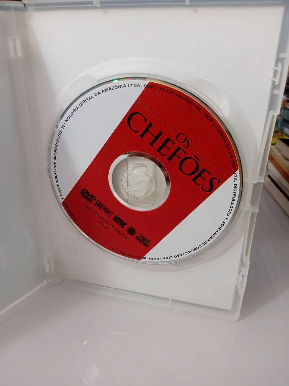 Dvd Os Chefoes  - Foto 2