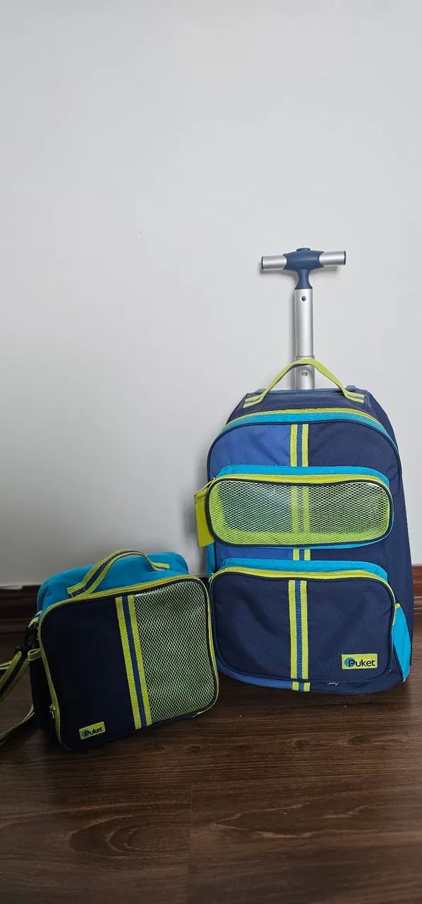 Mochila e lancheira