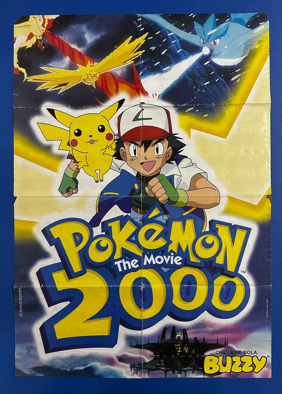 Tazo e Figurinha Álbum Pokémon Buzzy 2000 Completo - Foto 2