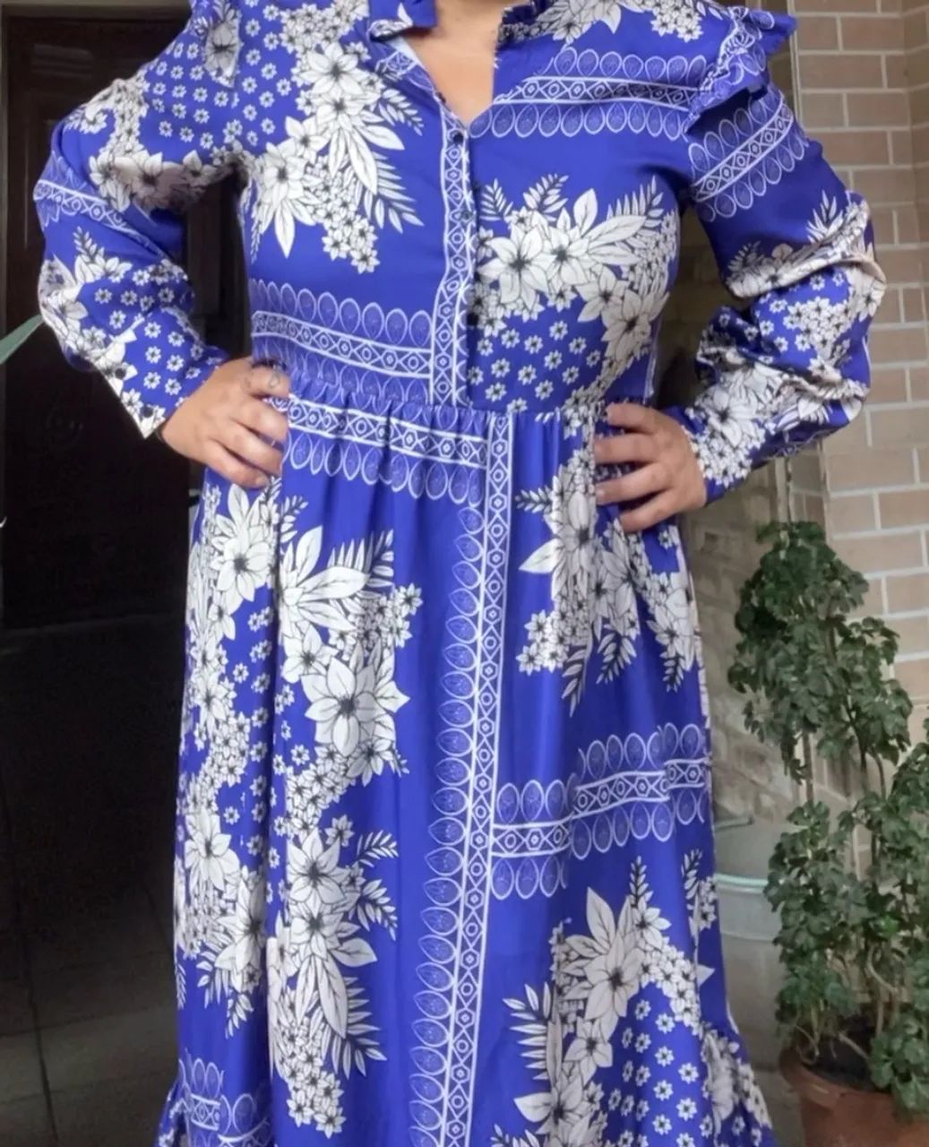 Vestido G tecido rico  - Foto 3