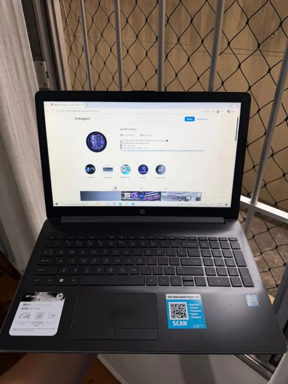 NOTEBOOK HP - PRONTO PARA ESTUDOS E TRABALHOS - Foto 2