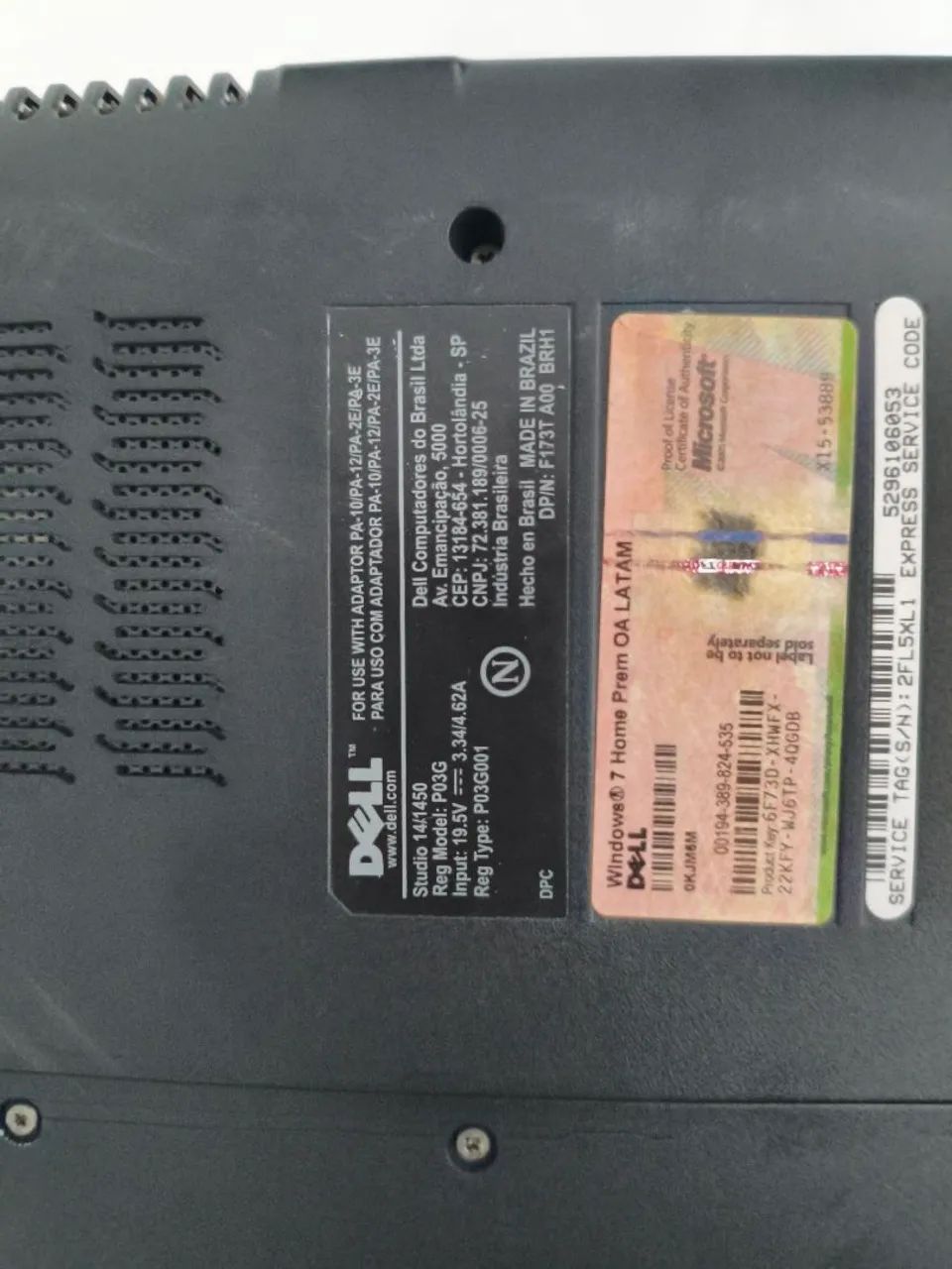 Notebook Dell para retirada de peças  - Foto 4
