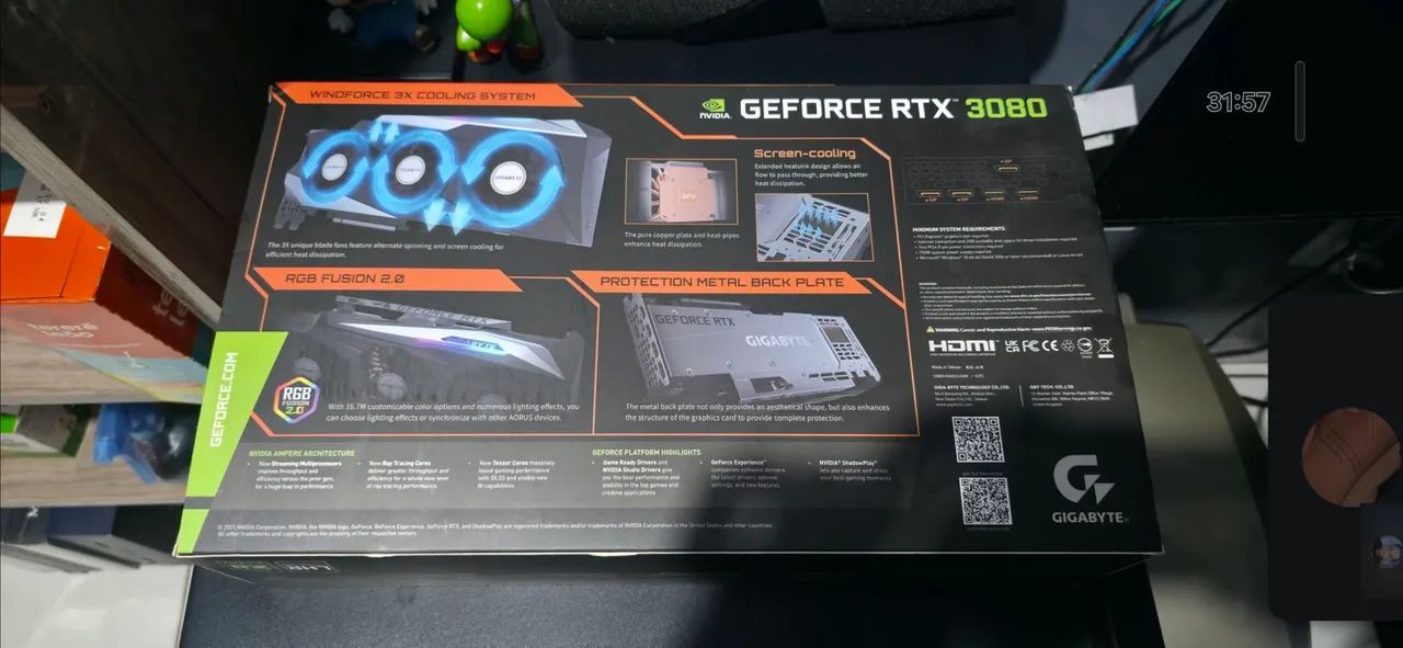 Geforce RTX 3080 12 GB - Foto 2
