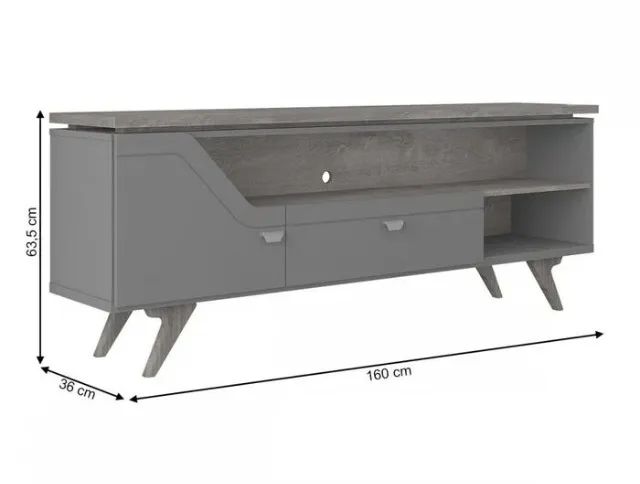 Rack Bancada para TV até 65" Servilha -SUPER OFERTA! - Foto 2
