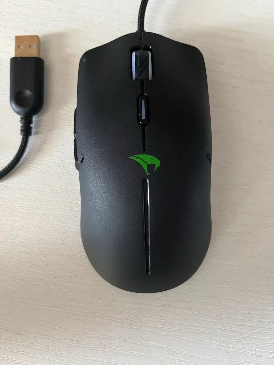 Mouse gamer Viper pro Mamba Preto RGB - Foto 2