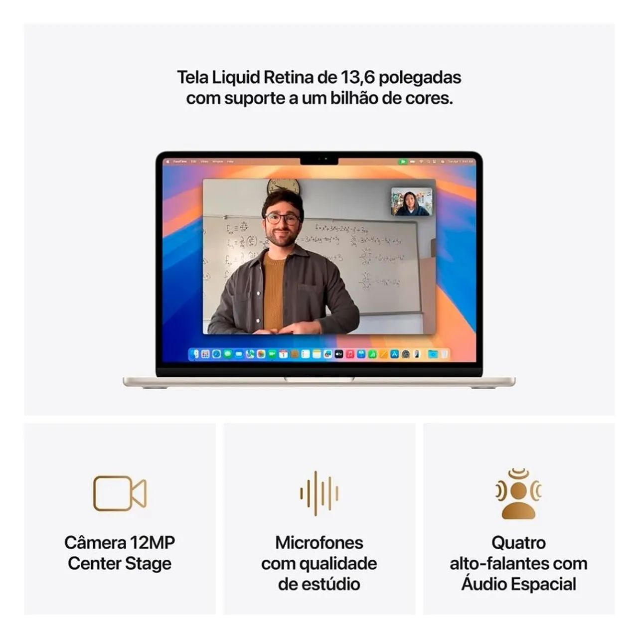 Apple Macbook Air M5 16GB RAM 512GB SSD Tela 13 e 15 Polegadas Novo Lacrado - Foto 4