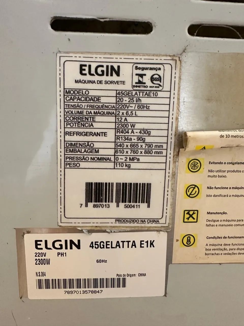 Máquina de Sorvete Elgin - Foto 4