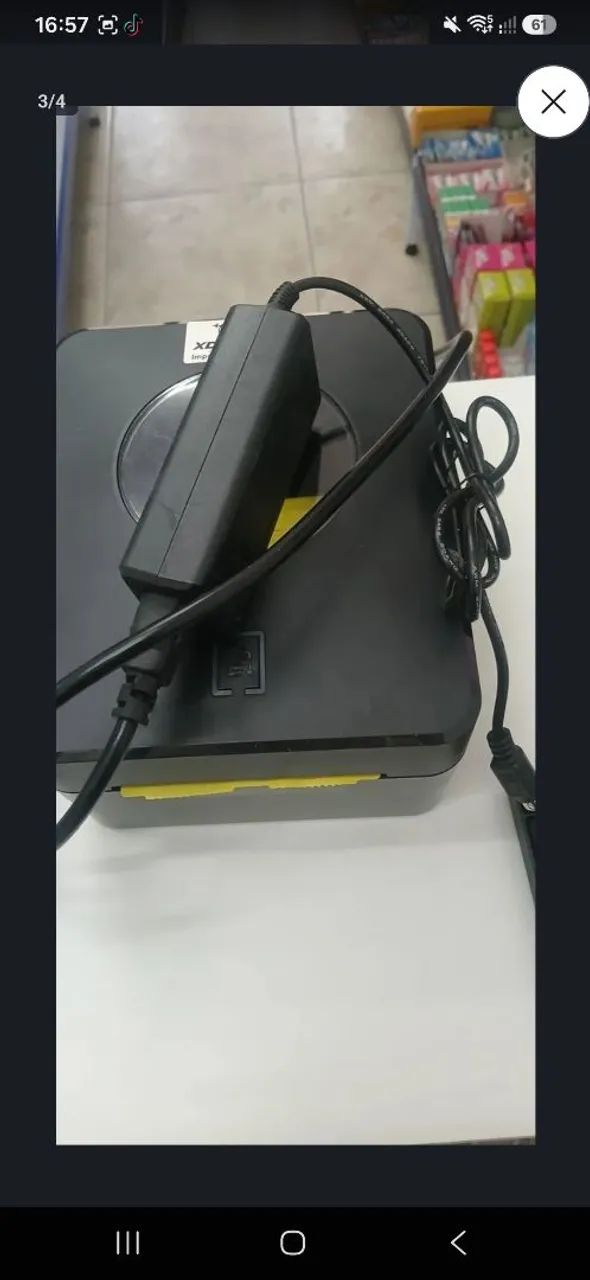 Impressora etiquetadora de gôndolas 