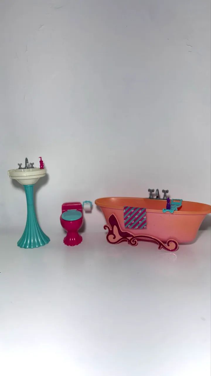 Banheiro da Barbie completo original 