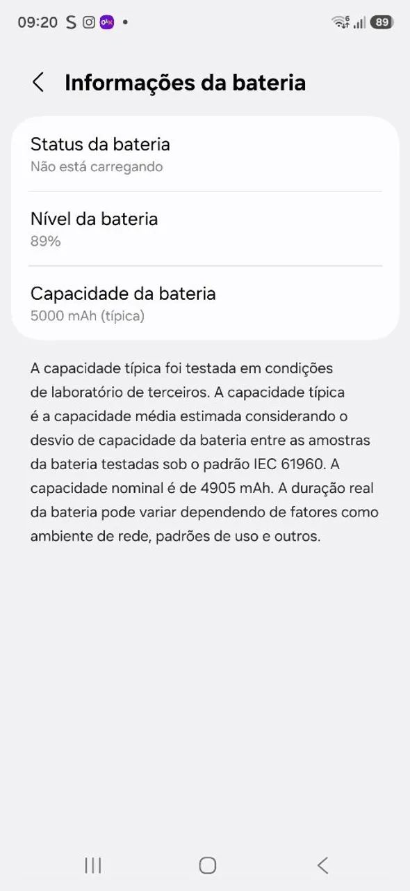 Celular A56 256 GB NOVO NA CAIXA 8 messes de uso valor dele 2,845 na loja  - Foto 4