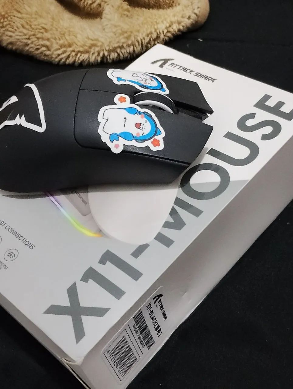 MOUSE ATTACK SHARK X11- NOVO ( PROFISSIONAL) - Foto 2