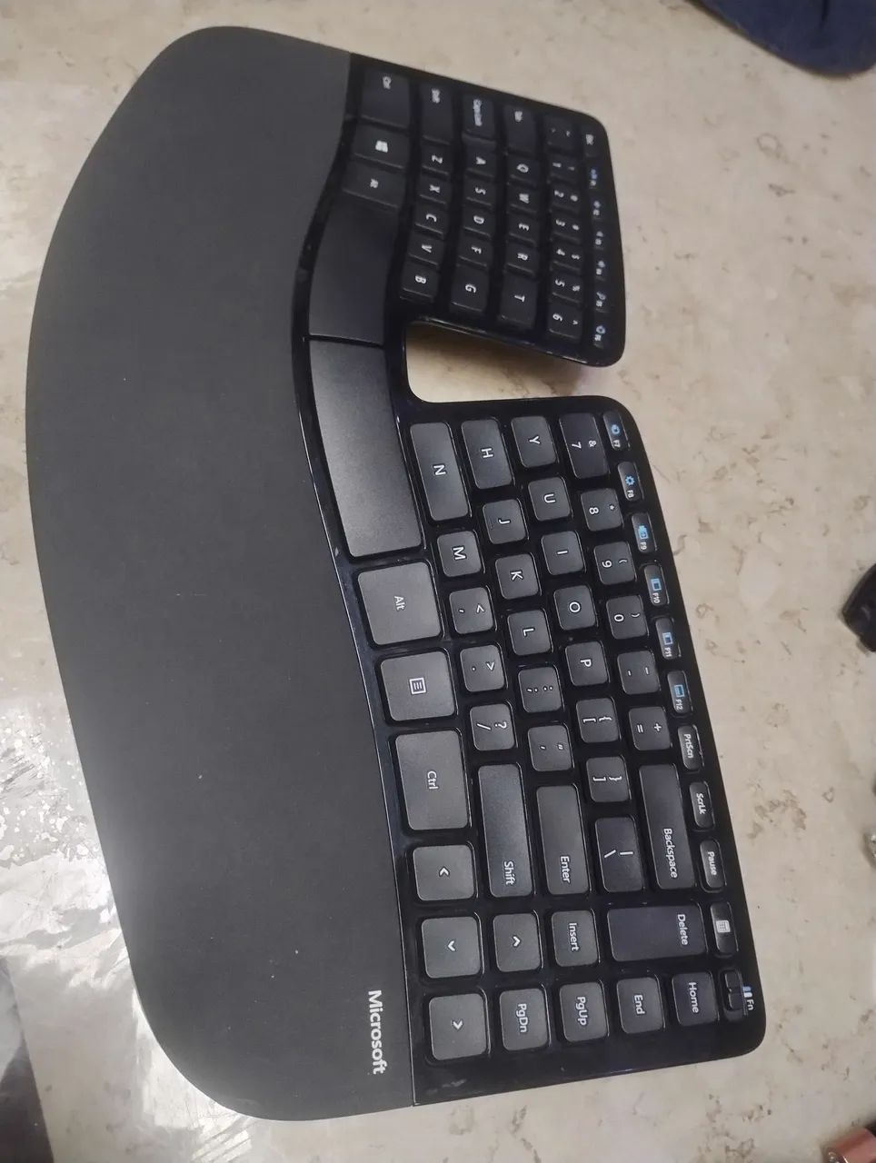 Teclado Microsoft ergonomic sculpt  