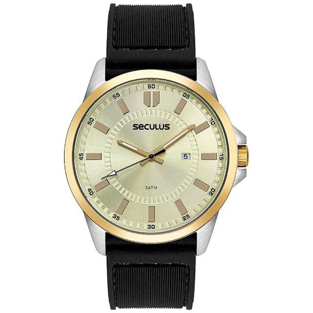 Relógio DE Pulso Seculus Masculino Original Dourado Analógico PROMOÇÃO