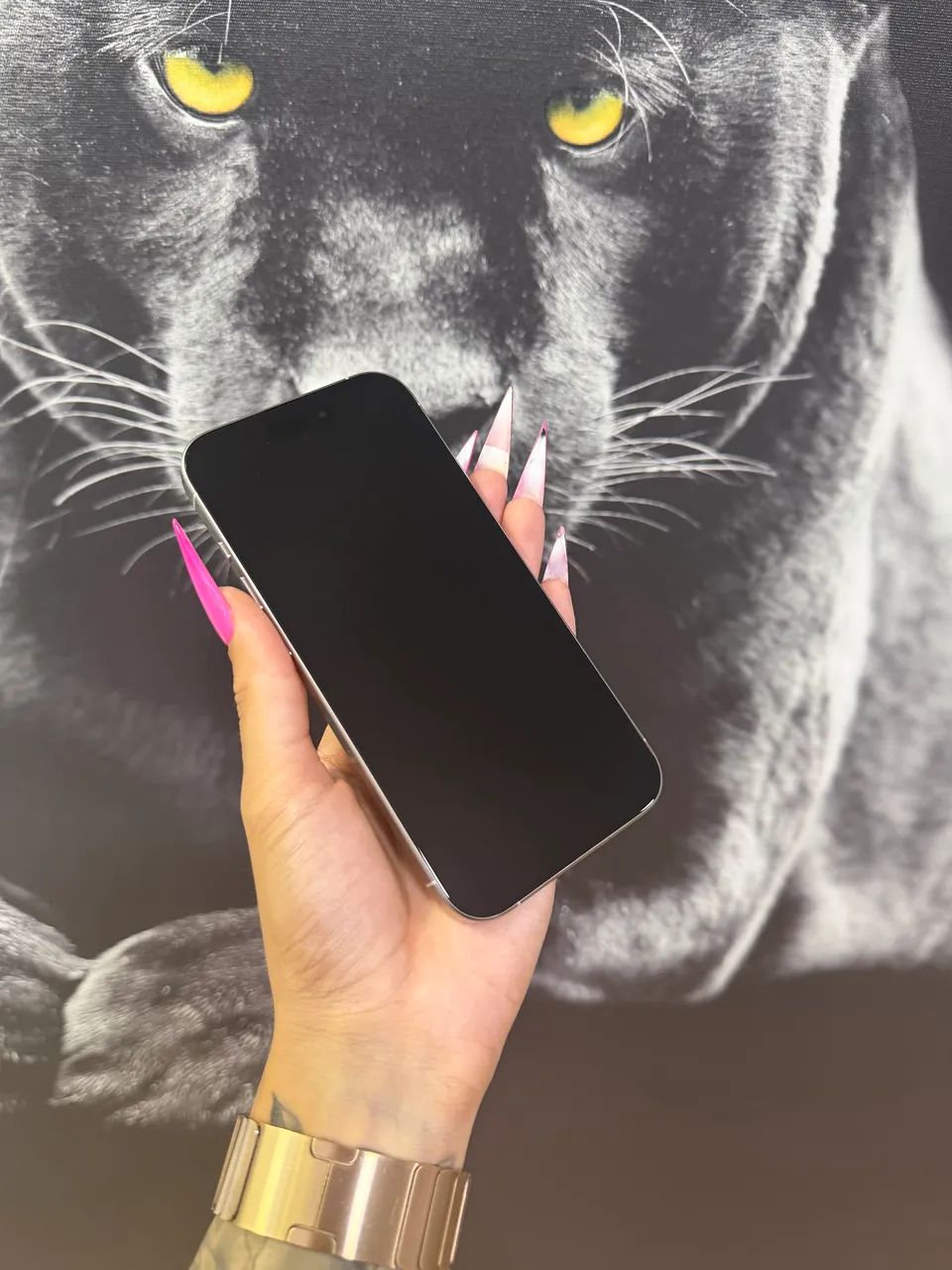 iPhone 15 Pro Titânio Branco IMPECÁVEL  - Foto 4