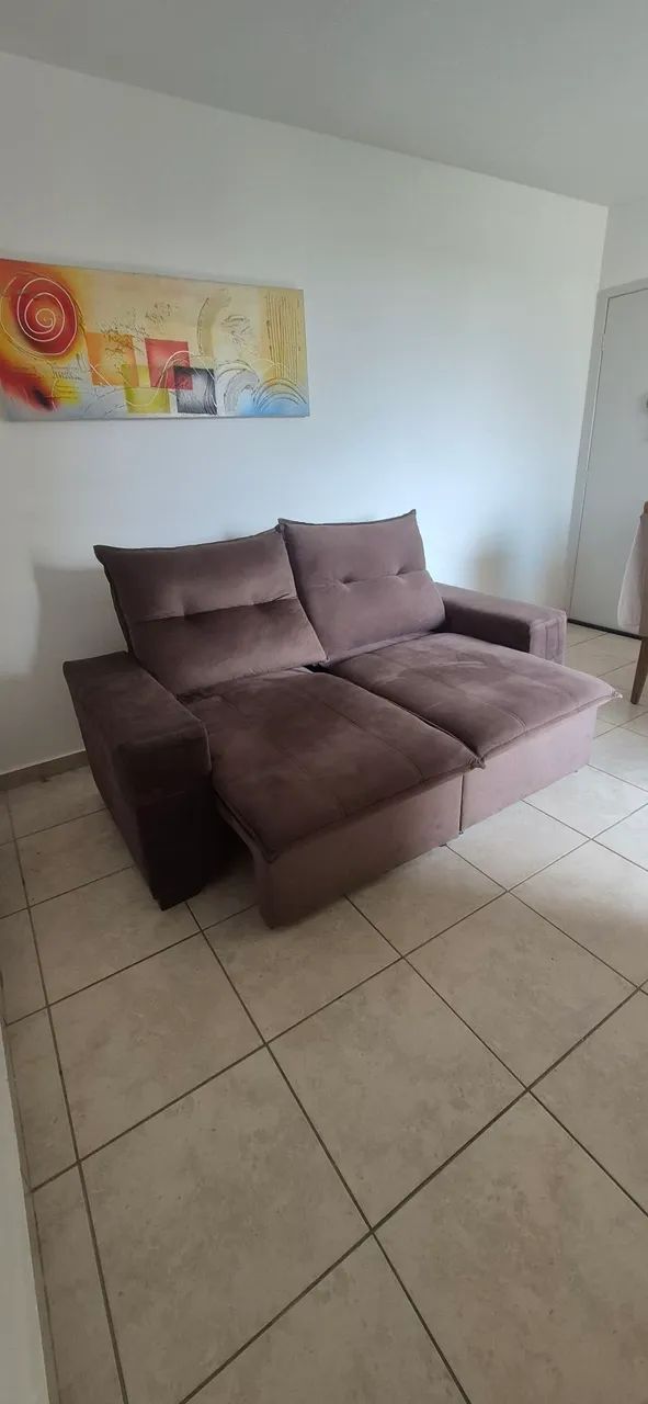 SOFÁ SEMINOVO RETRATIL 2,00x1,30 - Foto 3