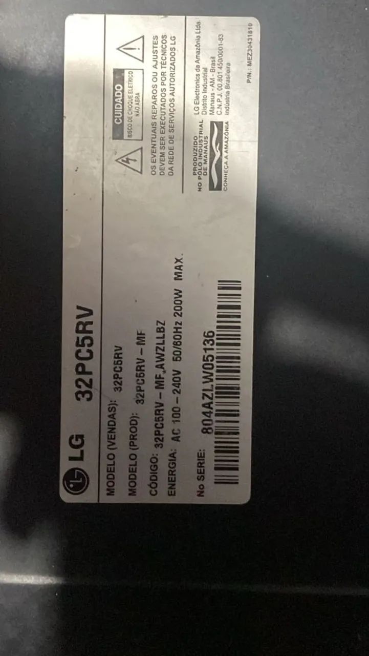 Tv lg 32 polegadas  - Foto 3