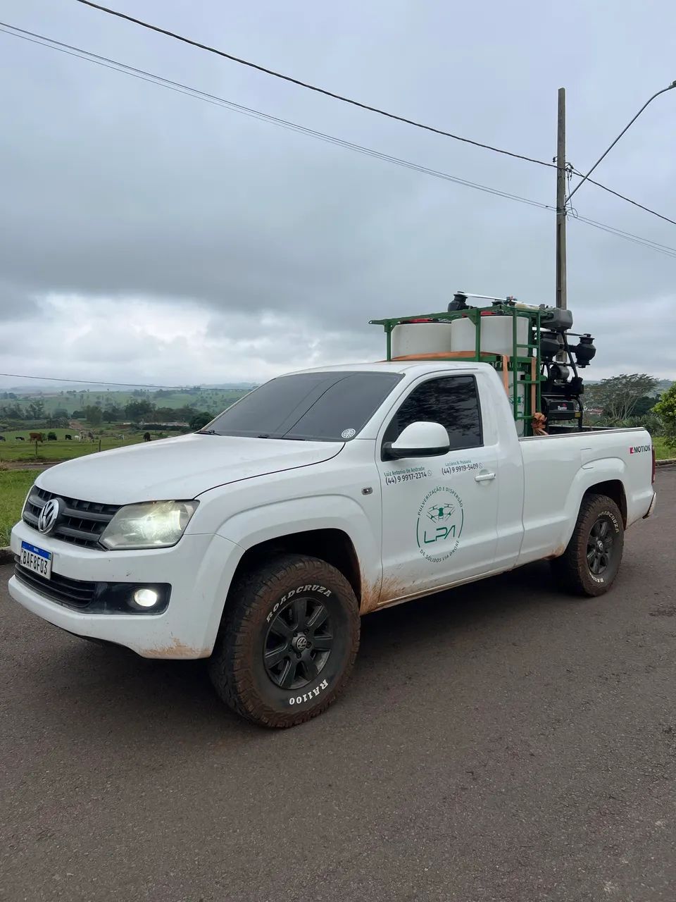DJI Agras T50 + Amarok 