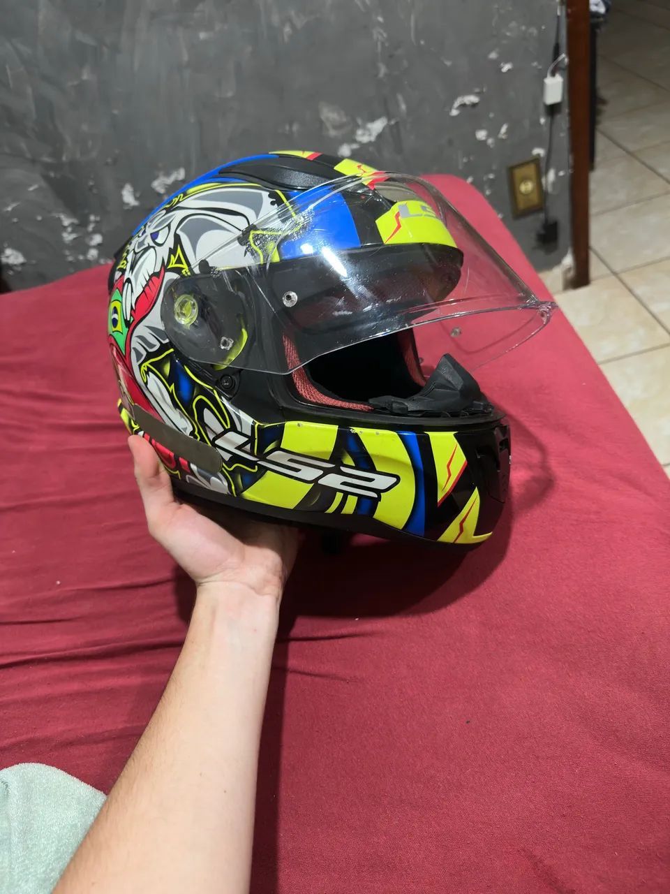 Vende-se Capacete ls2 Alex Barro - Foto 2