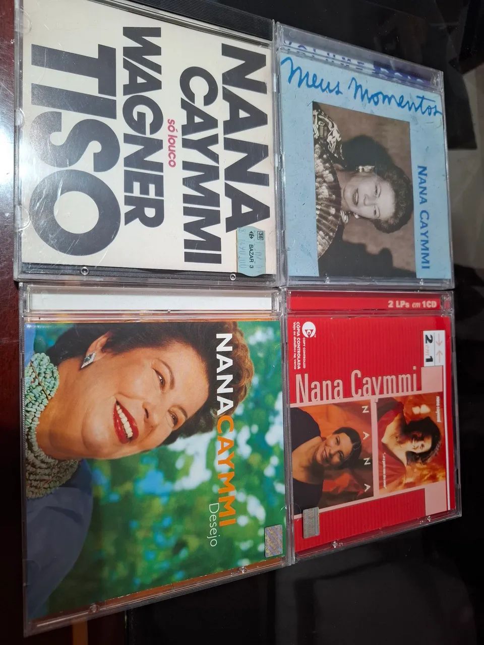 4 CDs de Nana Caymmi. Espetáculo de cds  - Foto 3