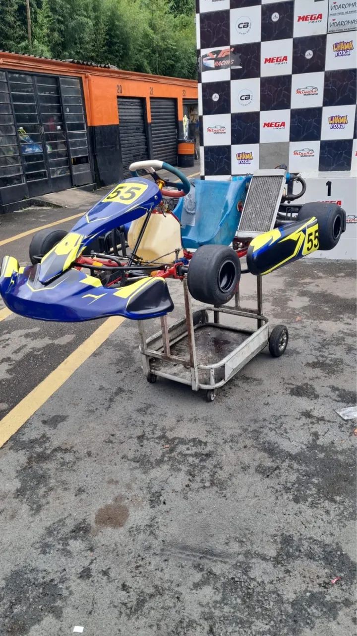 Atibaia Kart  birel 2009 em ótimo estado pneus em excelente estado motor 2tempo  - Foto 3