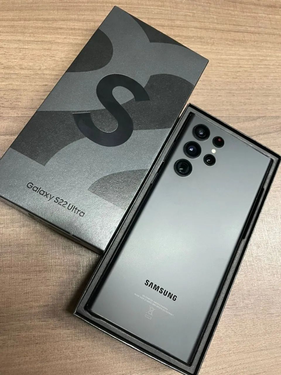 Samsung Galaxy S22 Ultra 5G 12/512gb Black Novo Sem Uso