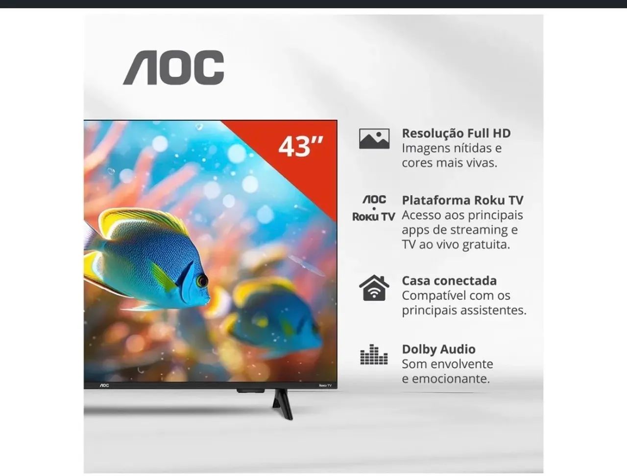TV 43, AOC Roku - Foto 3