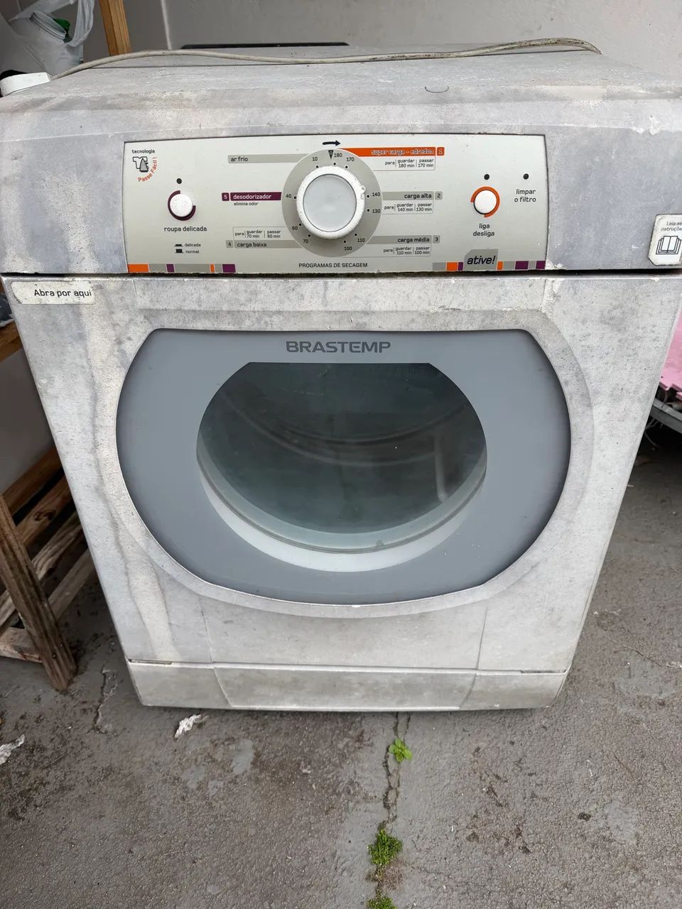 Secadora de roupas brastemp