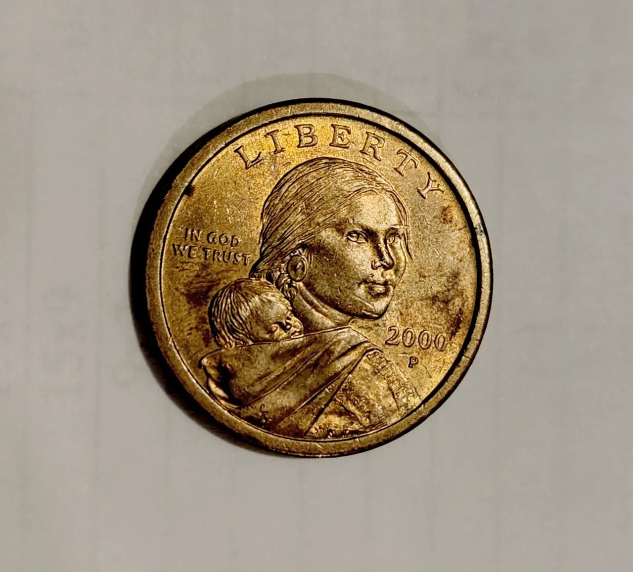 Medalha Liberty Sacagawea 2000-p