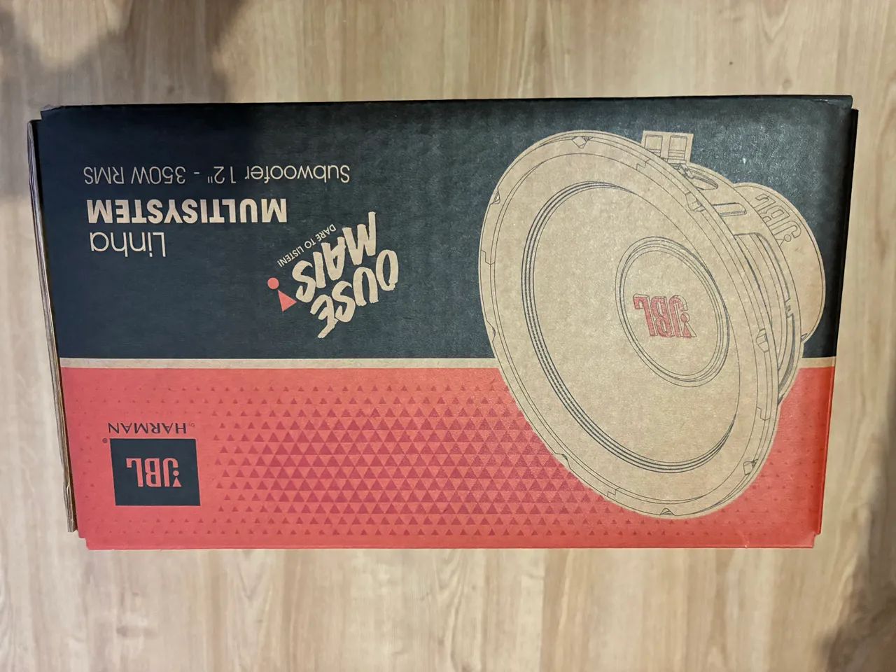 JBL novo na caixa 12 polegadas 350wrms - Foto 5