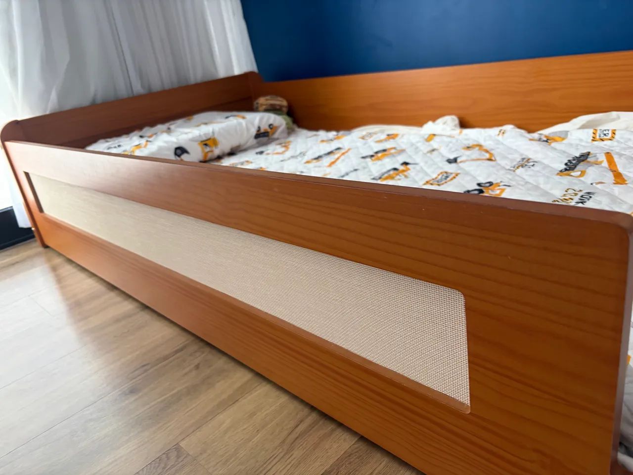 Cama de Madeira e palha indiana Dolce Spazio - Foto 2