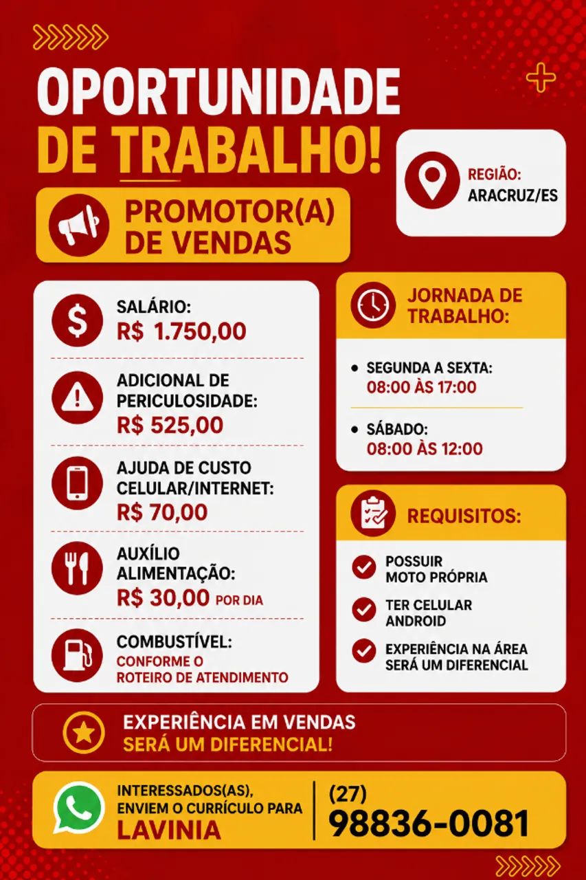 Promotor de vendas