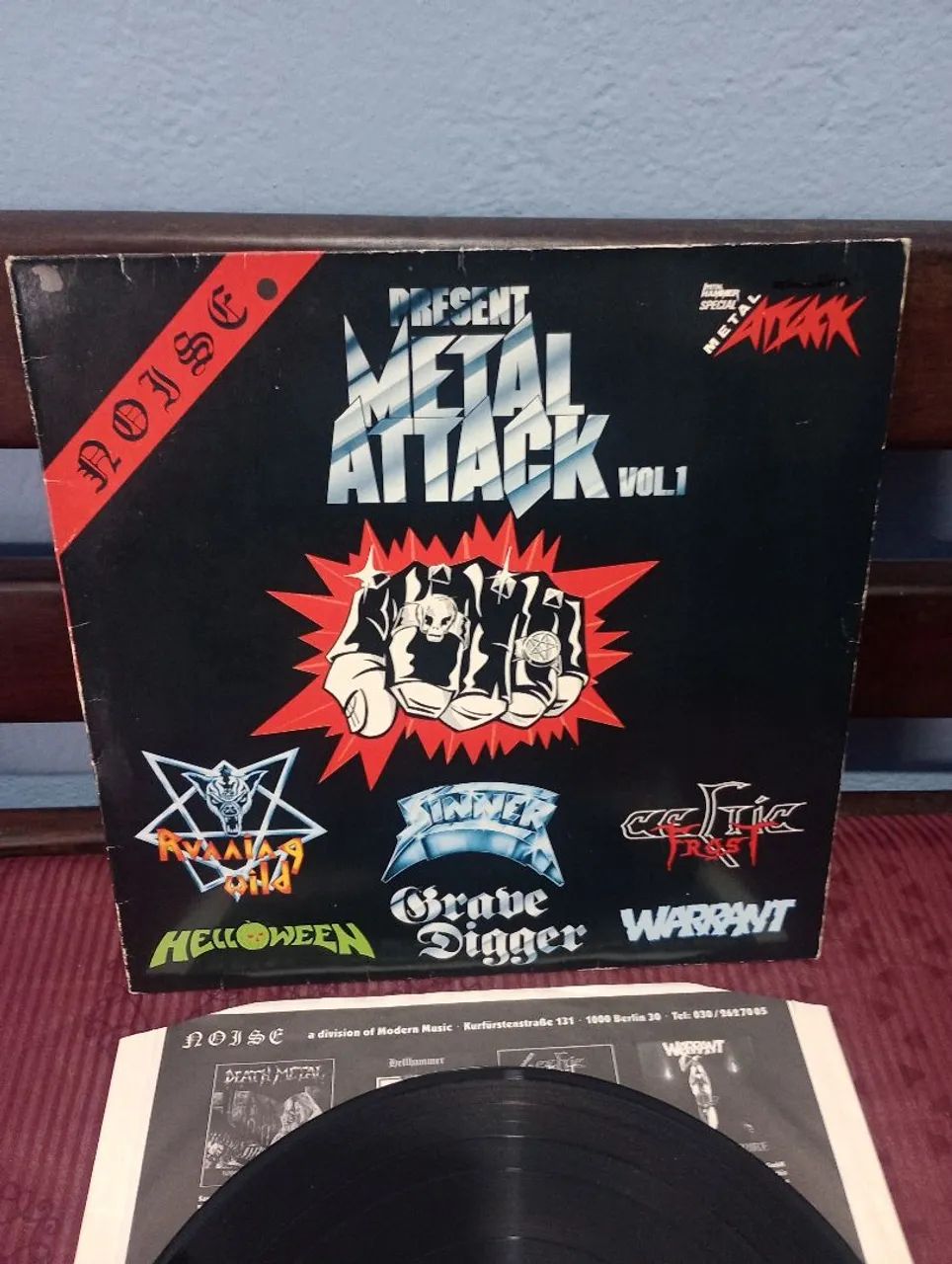 LP Metal Attack volume 1 (Noise Records) importado (raríssimo)