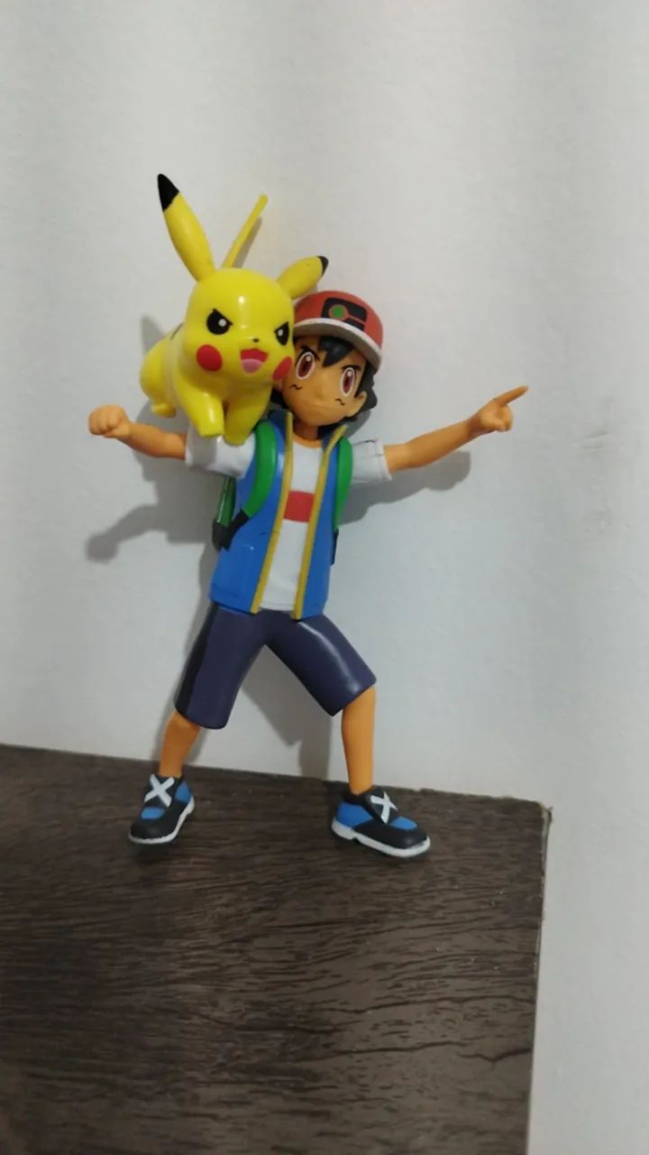 Ash e Pikachu Jazwares 