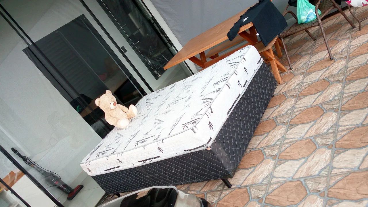 Cama casal usada entrega  - Foto 2