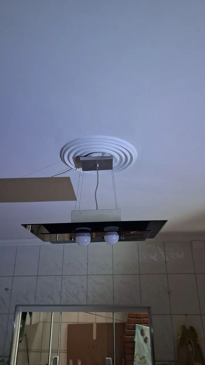 Lustre sala/cozinha - Foto 5