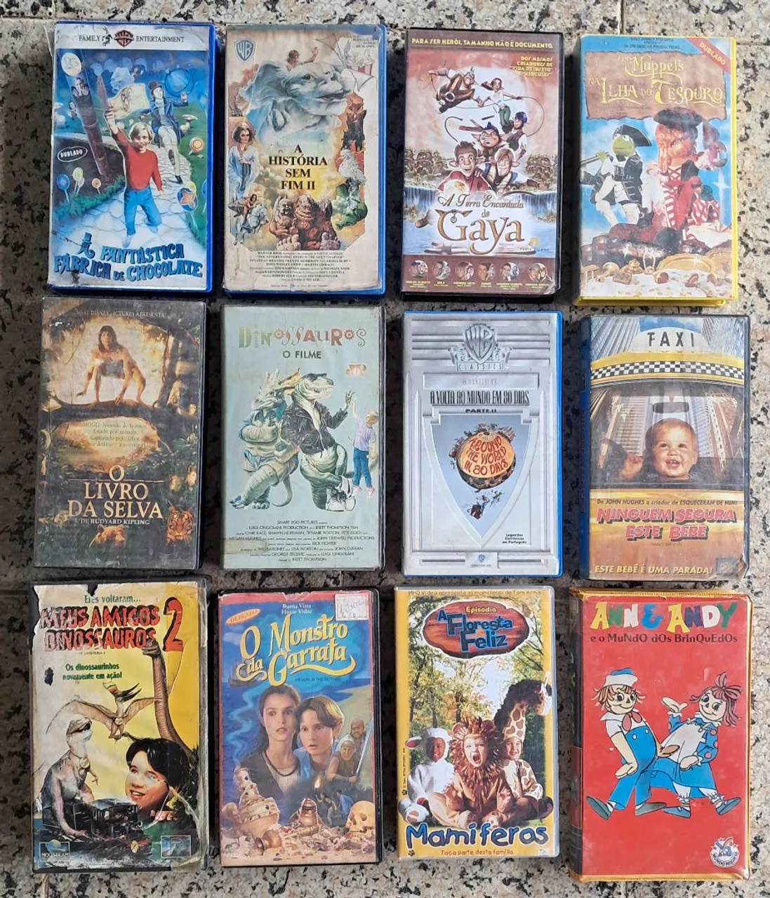 Lote VHS Animes WarnerBros Family - DVD, Blu-Ray e Vídeo Cassete