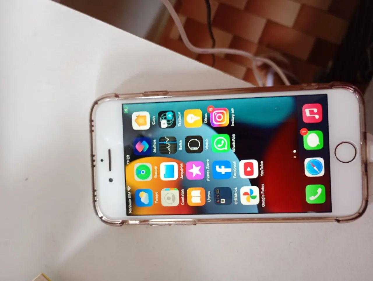 iPhone 7 face id ok, iCloud liberado 