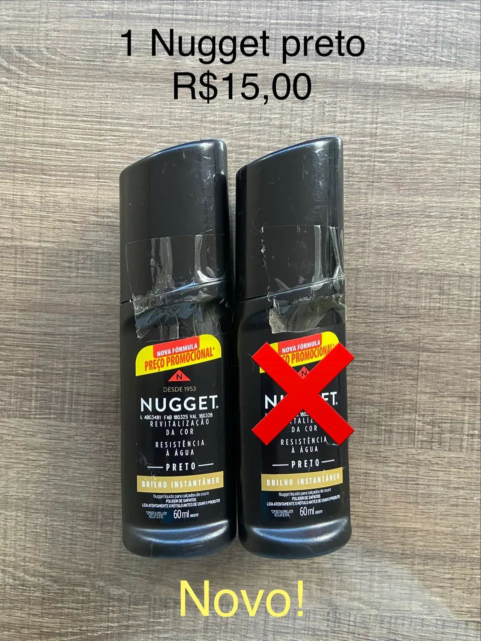 1 Nugget preto 60ml