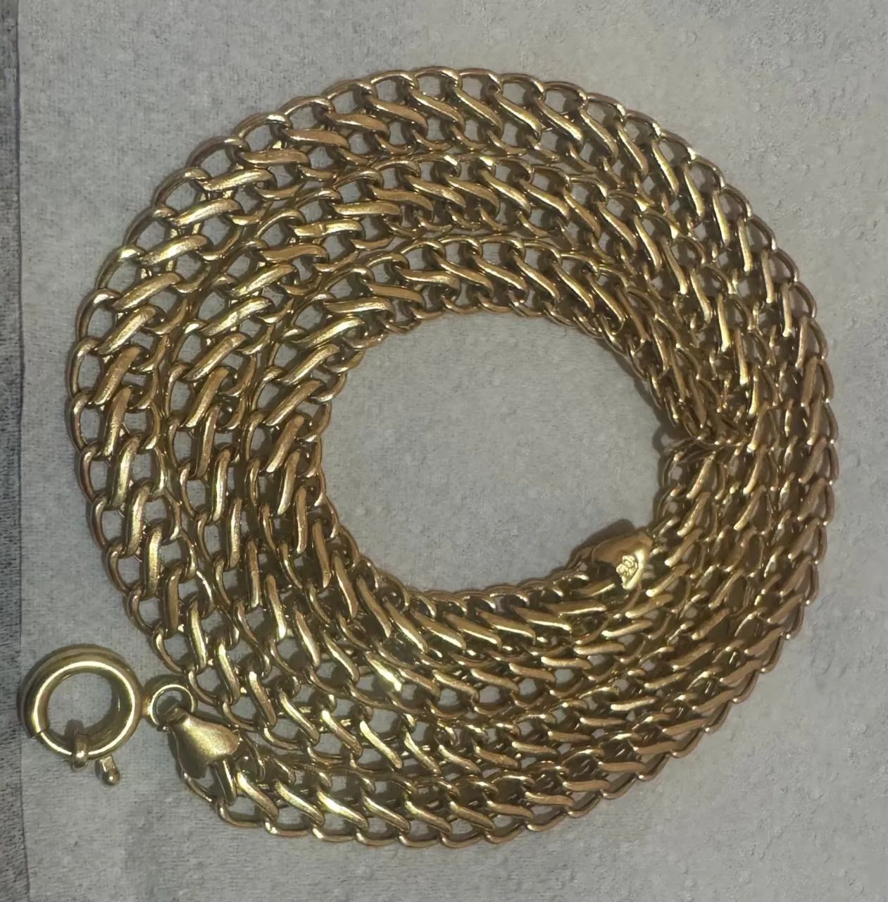 Corrente em ouro 18k 9.5 gramas
