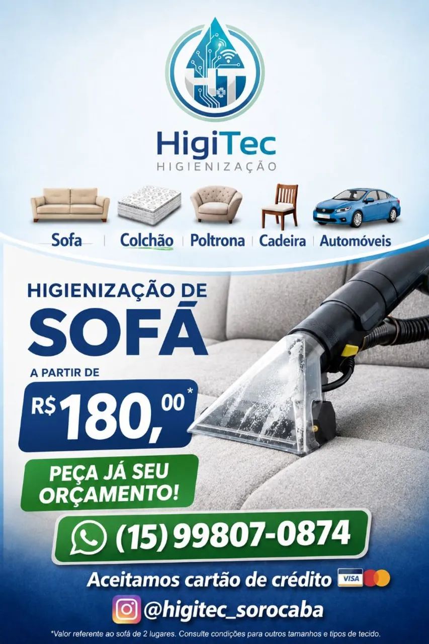 Higienização de Estofados 