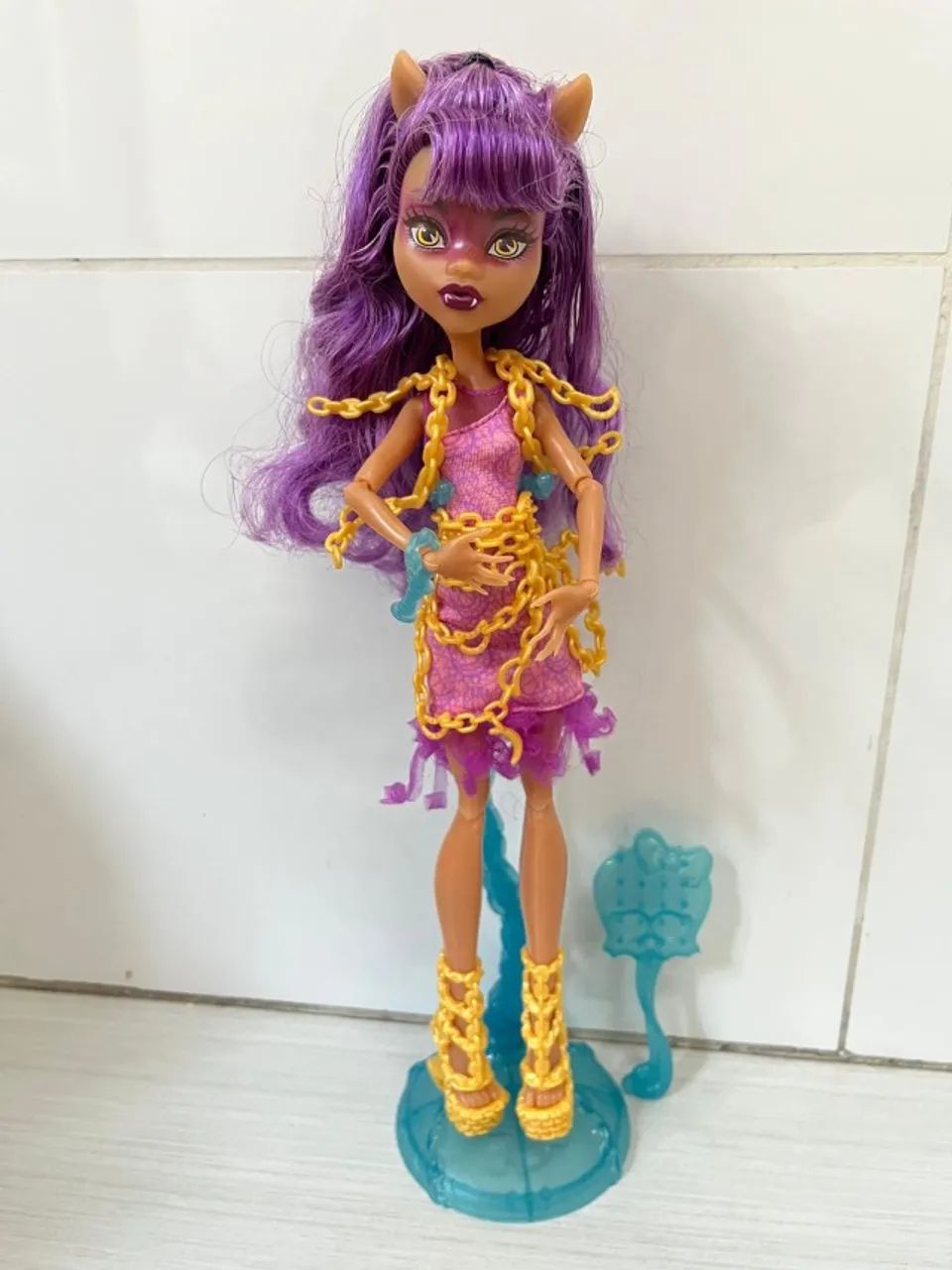 Monster High Clawdeen Wolf Haunted Getting Ghostly G1