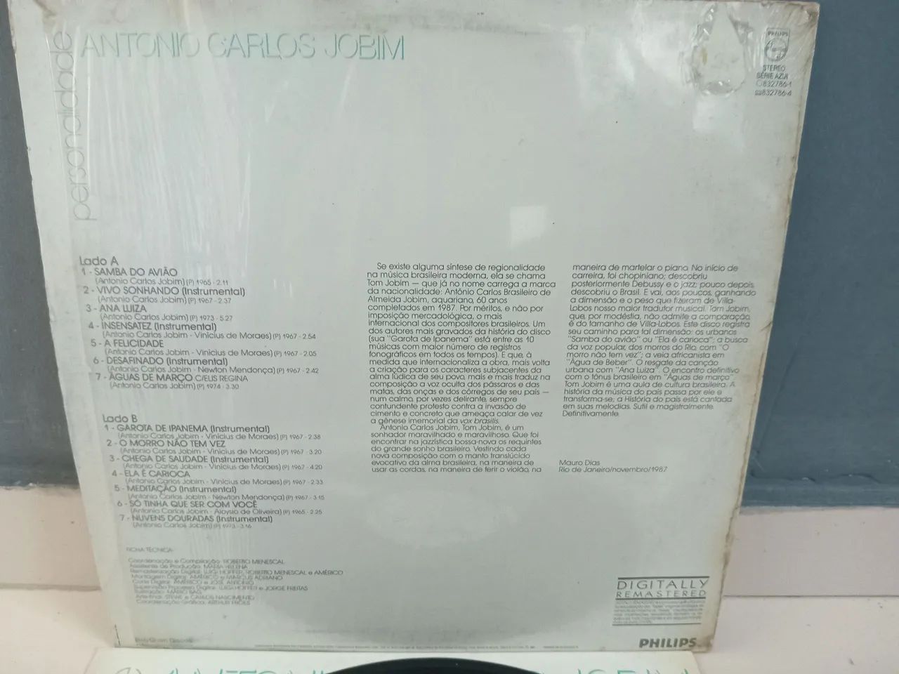 Lp antonio carlos jobim em excelente estado  - Foto 3