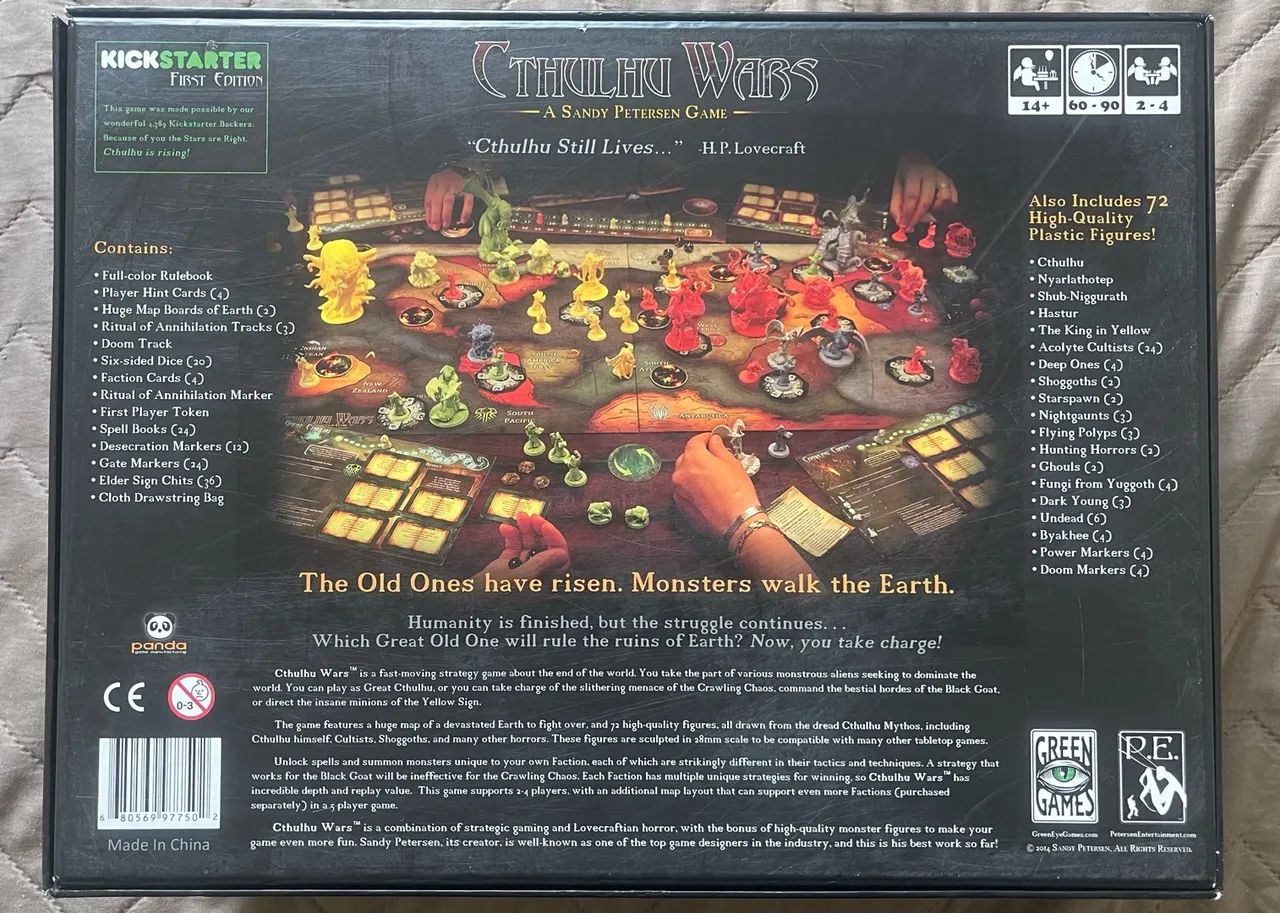 Cthulhu Wars 1º edição board game - Foto 3