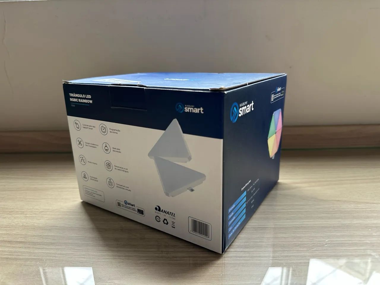 Painel de LED RGB Triangular KABUM! - Foto 2