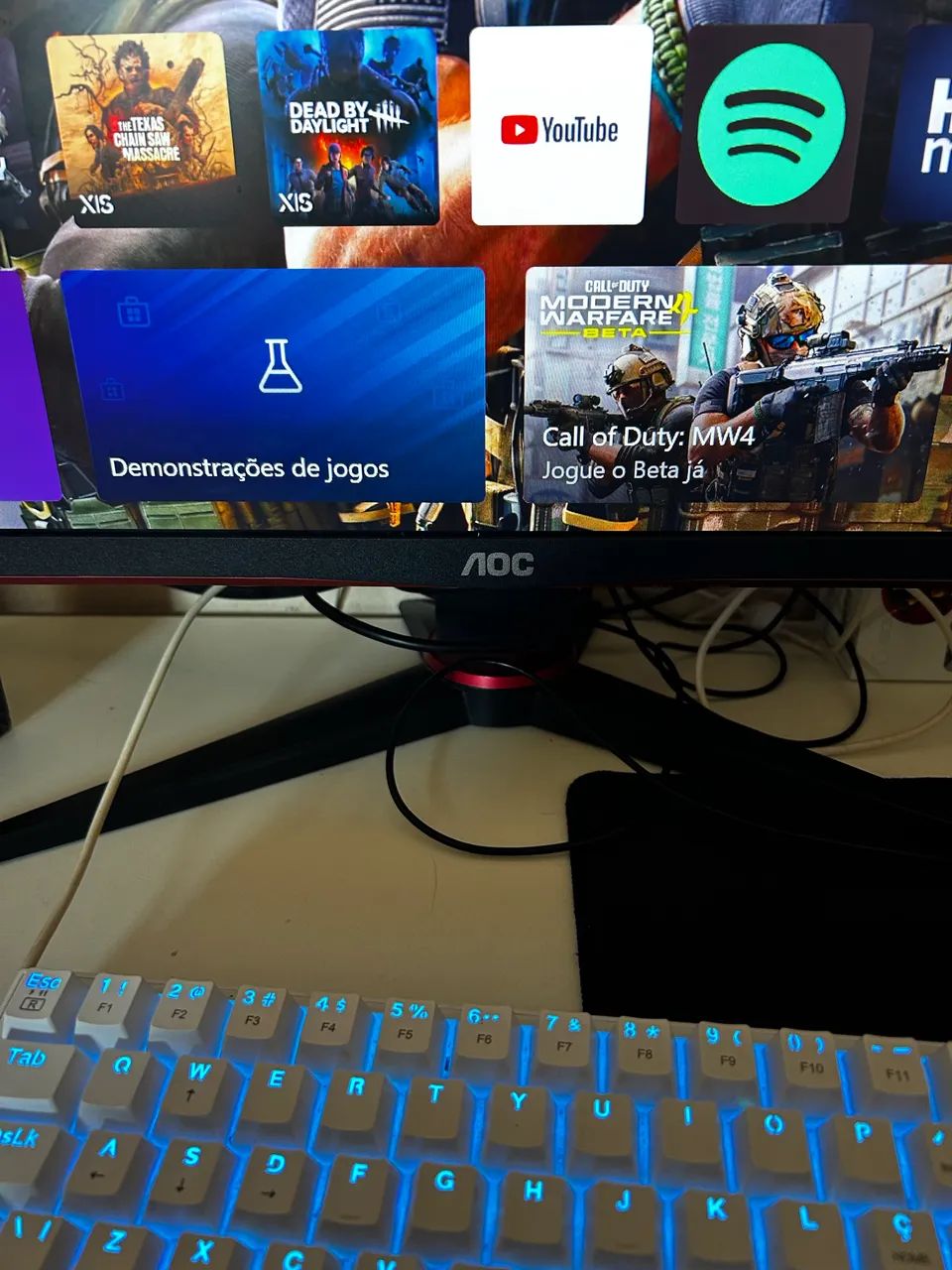 Monitor gamer 27p AOC - Foto 3