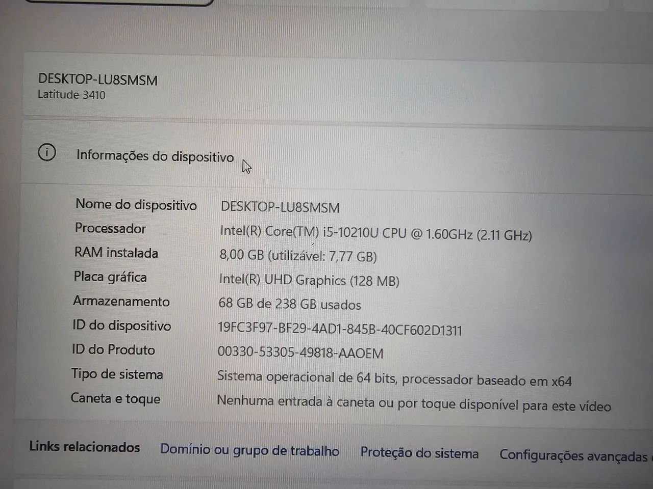 NOTEBOOK DELL I5 10° - Foto 5