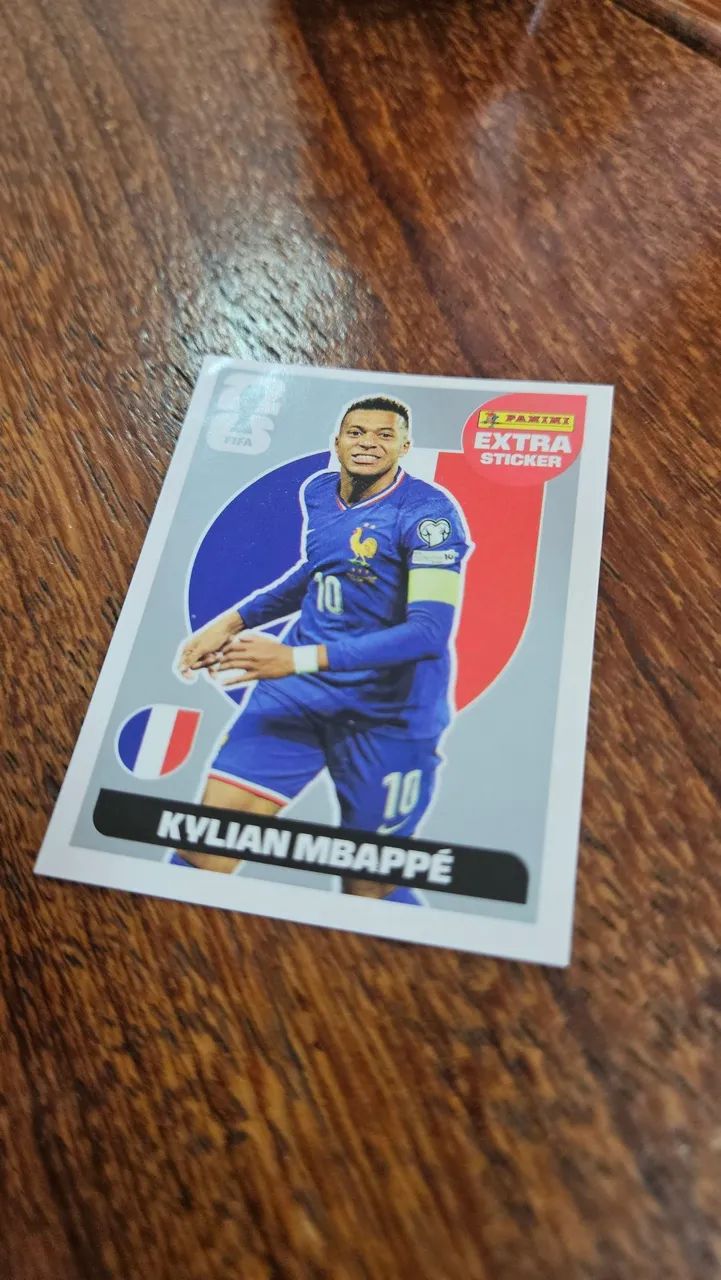 Kylian Mbappé Extra Sticker PRATA - Foto 2
