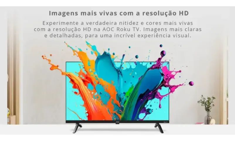 Smart TV AOC de 32 polegadas( NOVA) - Foto 4