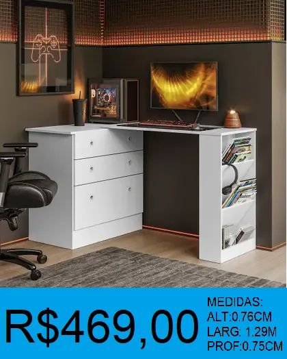 Cômoda e mesa 2 em 1  - entrega e montagem grátis  - Foto 3